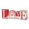 Glitzhome® 11.75" Valentine's Wooden LOVE Table Décor